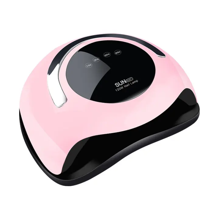 Lámpara de uñas, secador de uñas de gel más rápido de 120 W, lámpara de curado profesional para uñas de manos y pies - 1