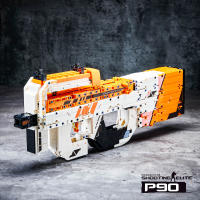 Bloques De Construcción Técnicos AK47 M4A4 AWP P90 Con Motor Set De Juguetes De Armas Para Niños Regalo Educativo Para Niños Y Adolescentes - details 14