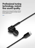 Auriculares Inalámbricos Con Cable Para Samsung Galaxy S24 S23 S22 A53 A52 Note 20 USB-C Estéreo Bass HiFi Auriculares Con Entrada 3.5MM - details 0