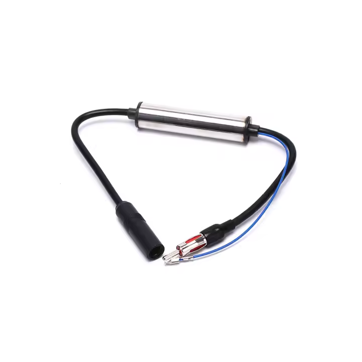 Amplificador De Señal De Antena De Coche Cable De Extensión FM Radio In-line Aerial Booster Para Reproductor Multimedia De Coche - 1