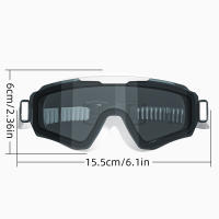 Nuevos Gafas De Natación Estilosas Con Marco Grande Protección UV Impermeables Visión HD Para Adultos Hombres Y Mujeres - details 12