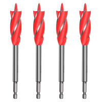 Broca De Apertura De Agujeros Para Carpintería 1/8pcs 10-25MM Con Soporte De Cuatro Ranuras Y Cuatro Hojas De Acero De Alta Velocidad Para Desbloquear Puertas - details 9