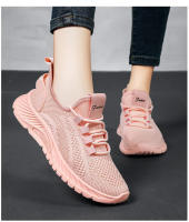 Zapatillas De Deporte Para Mujer Ligero Y Cómodo Con Cordones Transpirables Antideslizantes Para Gimnasio Trabajo Y Ropa Casual Zapatillas De Malla - details 19