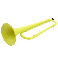Trumpet Multibuho B Flat De Plástico Para Escuela Y Bandas Infantil Con Boquilla Instrumento Musical Regalo Para Niños - details 4