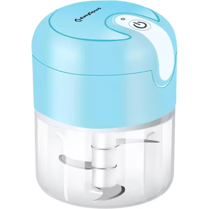 Picador Eléctrico Blanco de Alimentación Recargable USB 250 Ml - 1