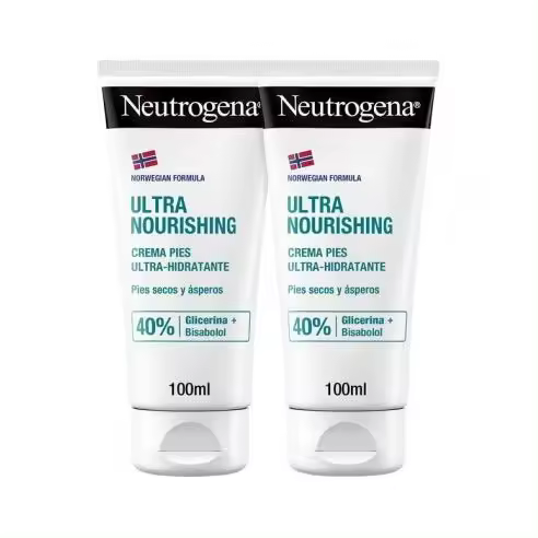 NEUTROGENA DUPLO CREMA DE PIES ULTRA HIDRATANTE 2X100 ML - 1