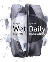 Bolsa de deporte, Unisex, con compartimento para Zapatos, Bolso de Mano, 20 L, impermeable, para viaje, de gran capacidad, portátil, para Gimnasio y Entrenamiento - details 2