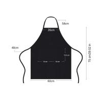 Delantal De Cocina Sin Mangas Con Bolsillo Para Chef Y Waiter Resistente a La Suciedad Para Hombres Y Mujeres Adecuado Para Cocinar Y Hornear - details 18