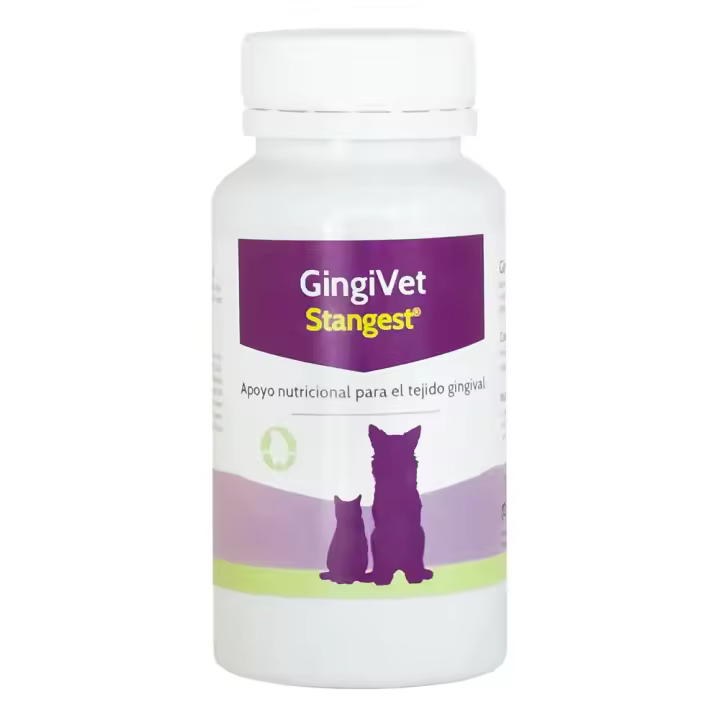 GingiVet 60 comprimidos suplemento para problemas en las encías de perros y gatos Stangest - 1