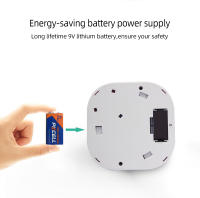 Detector De Fuma Zigbee Tuya Seguridad En La Casa Y Cocina Sensor De Fuma Con Alarma Sonora Previene Incendios Compatible Con Hub Zigbee Y APP Smart Life - details 6