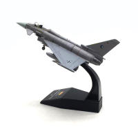 Modelo De Avión De Aleación Fundida 1/100 Typhoon Ef2000 Europeo Simulación De Avión De Combate Para Colección Interior Y Regalo - details 4