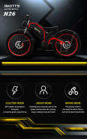 Duotts N26 E Bicicleta de Alta velocidad sin Motor Doble 48 v20ah cateria Bicicleta Eléctrica de Nieve amortiguación hidráulica 26*4,0 - details 0