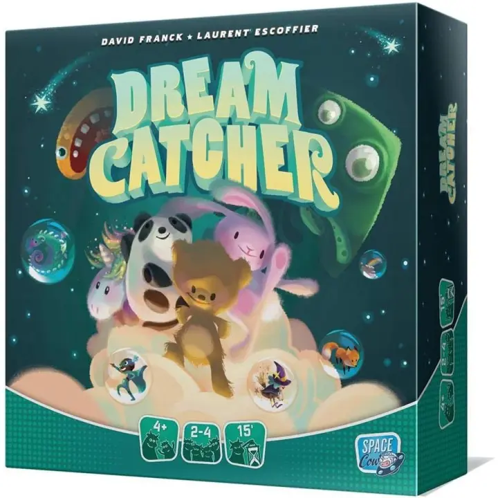 Space Cow | Dream Catcher | Juego de Mesa Infantil | A Partir de 4 Años | De 2 a 4 Jugadores | 15 Minutos por Partida | Español - 1