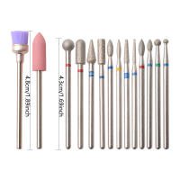 Set De 14 Piezas Para Máquina De Uñas Herramientas De Polido Y Remoción De Gel De Pedicura Y Manicura Rotatoria De Acero Inoxidable - details 4