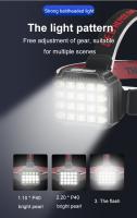 Linterna Frontal LED Potente 20*XHP40 Para Pesca Y Camping Multifuncional Nitecore Luz De Mano Impermeable Con Batería De Litio - details 3