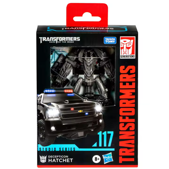 Figura Decepticon Hatchet Studio Series El Lado Oscuro de la Luna Transformers 11,5cmFigura  Coleccionable - Idea de Regalo- Mercancia Oficial - Juguetes para Niños y Adultos - Movies Fans - Muñeco para Coleccionistas y Exposición - 1