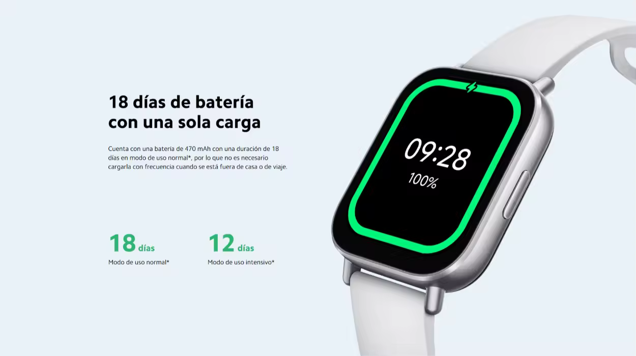 Xiaomi Redmi Watch 5 Active - Llamadas BT, Pantalla 2", Monitor Cardíaco, 140 Modos Deportivos, 18 Días Autonomía - details 8