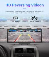 Cámara De Coche 4K 10.26 Pulgadas Con DVR Multimedia Wireless Carplay Android Auto GPS Doble Lente Cámara Trasera Espejo Dashboard - details 18