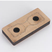 Plantilla De Corte De Cuero Con Diseño De Cadena De Llave Y Decoración De Cremallera De Cuero Genuino Múltiples Uso Herramienta De Manualidades DIY - details 4