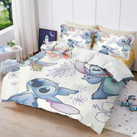Juego De Cubierta De Edredón Lilo & Stitch 3D Impreso Para Niños Y Niñas 3pcs (No Incluye Relleno) Dormitorio Anime Cartoon - details 0