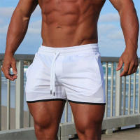 Shorts De Correr Para Hombre Camuflaje Quick-Dry Malla Transpirable Para Gimnasio Y Playa Joggers Moda Deportiva Casual - details 8