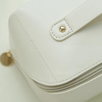 Bolsa De Cosméticos Para Mujer Elegante De Cuero PU Organizador De Maquillaje Y Aseo Para Viaje Pouch Colgante Tote De Viaje - details 19