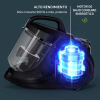 Rowenta Swift Power Cyclonic aspiradora, tecnología ciclónica, resultados duraderos, 7,6 m de radio de acción, diseño compacto, cabezal de succión de alta eficiencia, RO2913EA - details 0
