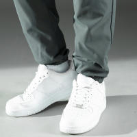 Pantalones De Cargo Para Hombre Con Cintura Media Y Diseño De Cordón Trousers Poliéster Adecuados Para Citas Y Escena Casual - details 15
