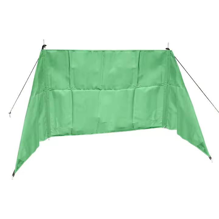 Escudo De Viento Para Estufa De Camping Pantalla De Viento Para BBQ Al Aire Libre Equipo De Camping Resistente Al Viento Herramienta De Cocina Para Madera De Fuego - 1