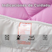 Novotextil Edredón Nórdico Bicolor 100% Microfibra 350 g/m2 – Relleno Invierno Suave, Ligero, Reversible y Transpirable - details 2
