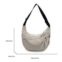Bolso De Hombro Grande Para Mujer Bolsa De Dumpling Casual Bolso De Mano De Hobo Para Viajes Al Aire Libre - details 10