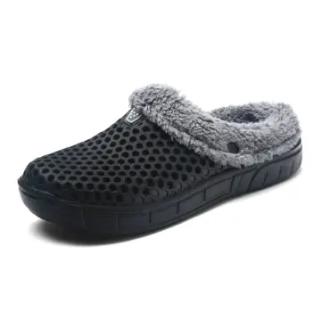 Chanclas De Casa Garzón Con Corazoncitos - Cálidas, Cómodas Y Suela Antideslizante - Talla Estándar