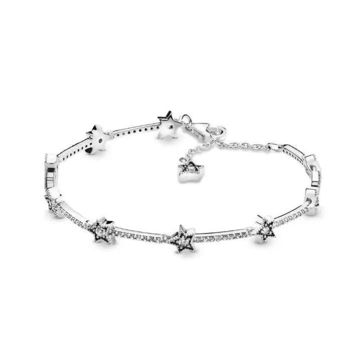 Pandora Pulsera para Mujer Plata de Ley 925 598498 C01, Viene con Caja de regalo original. - 1
