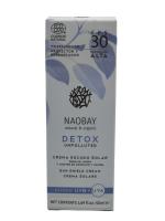 Crema Escudo Solar FPS 30 Naobay, Crema Facial con Protección Solar, Protege y Regenera, Cosmética Natural, Hidratante y Nutritiva - details 0