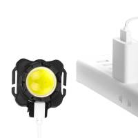 Linterna Frontal Potente Recargable USB Con Batería Integrada Impermeable Luz LED En Blanco Y Rojo Para Pesca Y Caza - details 1