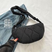 Bolso De Mano Plegable Para Mujer Con Gran Capacidad Y Cierre De Cremallera Estilo Casual Bolsa De Hombro Con Capa De Algodón Acolchado Bolsa Mensajera Moda - details 22