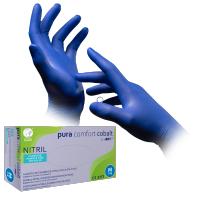 Pura Comfort Cobalt - Guantes de Nitrilo Sin Polvo, Azul Cobalto - details 0