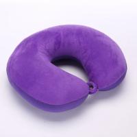 Almohada De Viaje En Forma De U Para Cuello Con Partículas De Microbolas Suave Y Cómoda Para Coche Avión Uso Doméstico Y Externo Textil - details 7