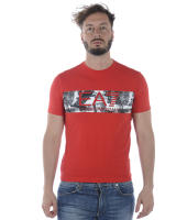 Emporio Armani EA7 Camiseta Algodón Hombre Rojo 3 ZPT83PJM5Z 1451 - details 0