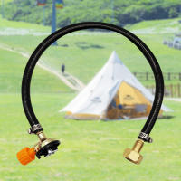 Adaptador De Recarga De Gas 5-1PCS Tubo De Goma Resistente Al Calor Para Recarga De Propano Boquilla De Inflado Rusa - details 1