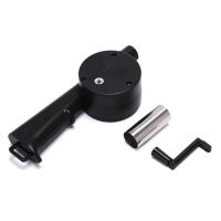 LMETJMA Ventilador De Barbacoa Manual Para Alimentos Al Aire Libre Y Picnic Herramienta De Barbacoa KC0266 Material De Acero Inoxidable - details 6