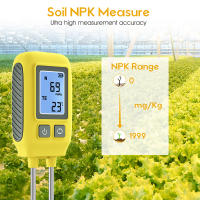 Probador De Suelo Con Pantalla LCD 4 En 1 Detector De Nutrientes Y Fertilizantes Para Jardín Y Granja Medidor De Temperatura Rango 0-1999mg/kg - details 3