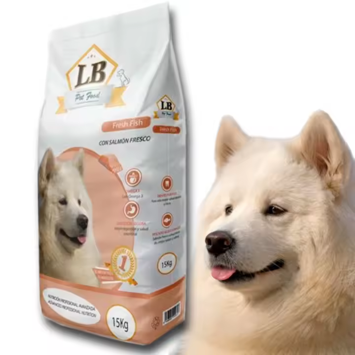LOBBY FRESH FISH PARA PERROS ADULTOS 15 Kg Pienso Elaborado Salmón Fresco, Patata y Bajo en Cereales - 1