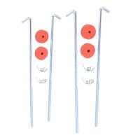 Juego De Tornillos De Seguridad Para Batería De Coche Universal Acero En Forma De Ganchillo Montaje Fijo Herramientas De Automóvil - details 2