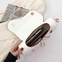 Bolso De Hombro Pequeño De Cuero PU Impermeable Para Mujer Mini Bolso Hobo Sólido Bolso De Silla Bolso De Mano Top Para Damas - details 11