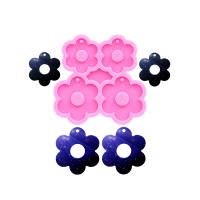 Molde De Silicona Para Joyería DIY Epoxy Resina GJ-641 Forma De Cereza Espejo Brillante Para Llaveros Pendientes Collares Accesorios De Joyería - details 0