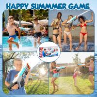 Pistola de Agua Eléctrica Automática ,Pistola de Agua de Largo Alcance, Alta Capacidad Más Fuerte Blaster Beach Pool Summer Party Watergun Toys,para Piscinas,Playas Fiestas Niños - details 7