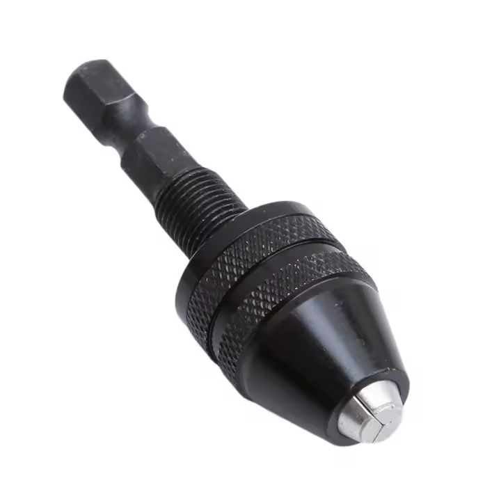Adaptador De Destornillador Sin Llave 1/4'' Hexagonal Para Perforadora Y Impacto Convertidor Rápido De Broca Herramienta De Cobalto Acero Alimentos Uso En Madera - 1