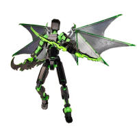 Juguete DIY De Decompresión Titan13 Figura De Acción Móvil De Rodillos Robot 3D Impresión Set De 13 Elementos Conjunto De Dummies - details 0