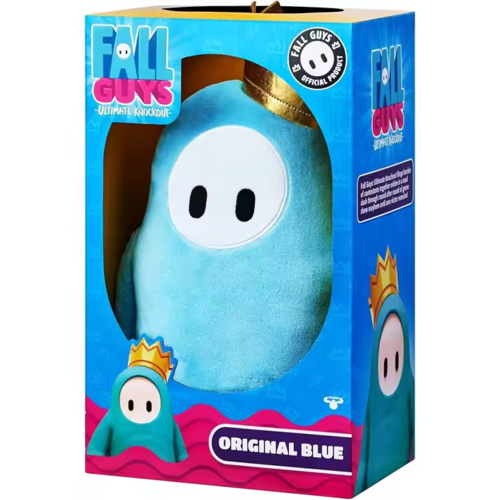 FALL GUYS -  Original Blue Bean Skin - Juguetes de peluche coleccionables - Muy Suave e Blando - Para todas las edades - 1